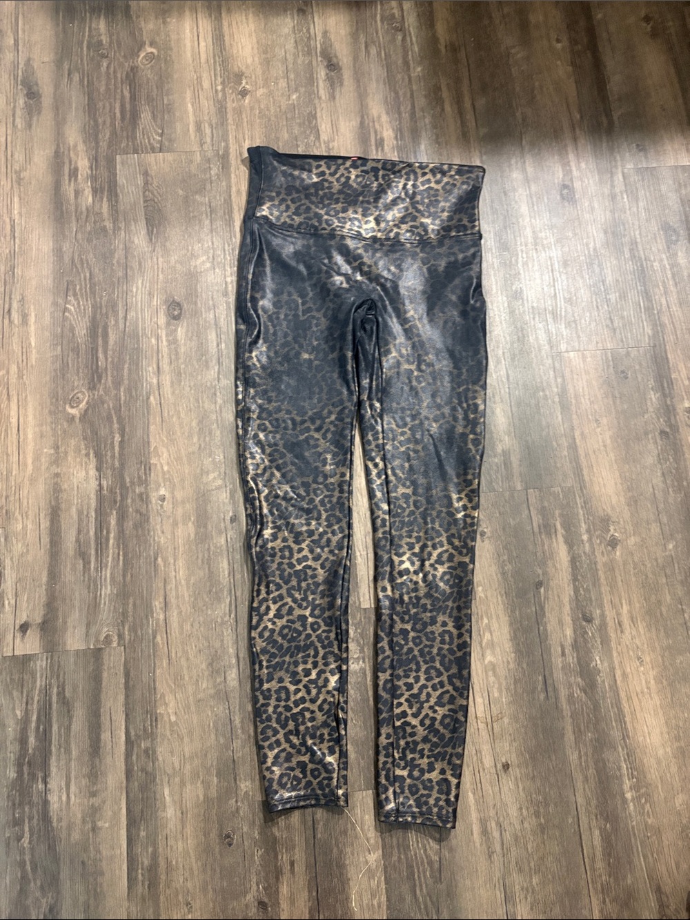 Spanx Gold Leggings Size L